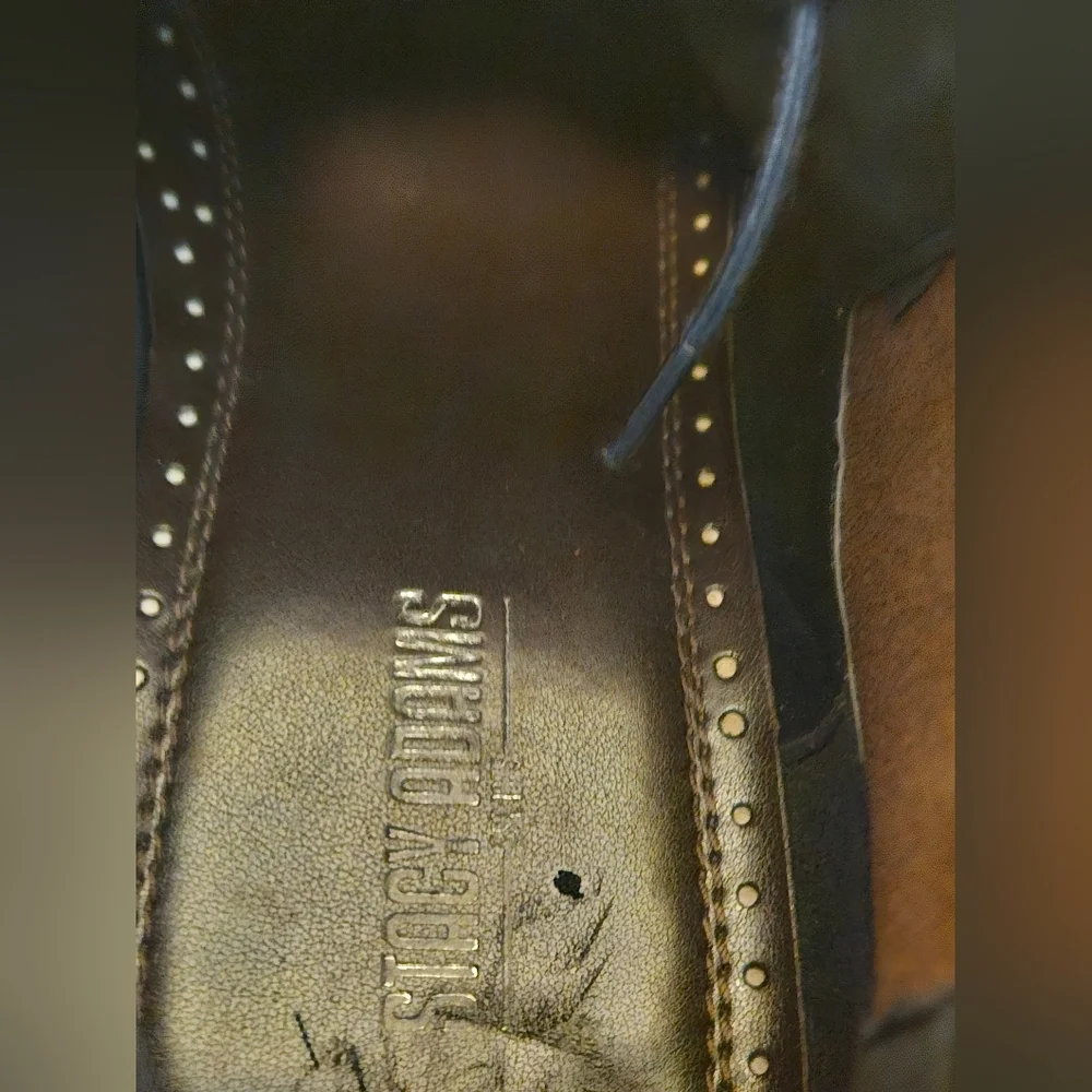 Stacy Adams Men's Rupert Plain Toe Lace And Gore Boot size 11